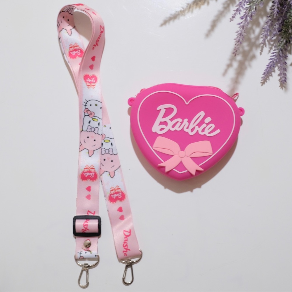 Barbie Small Coin purse for girls and women.